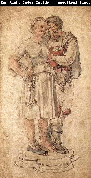 Albrecht Durer Amorous Peasants
